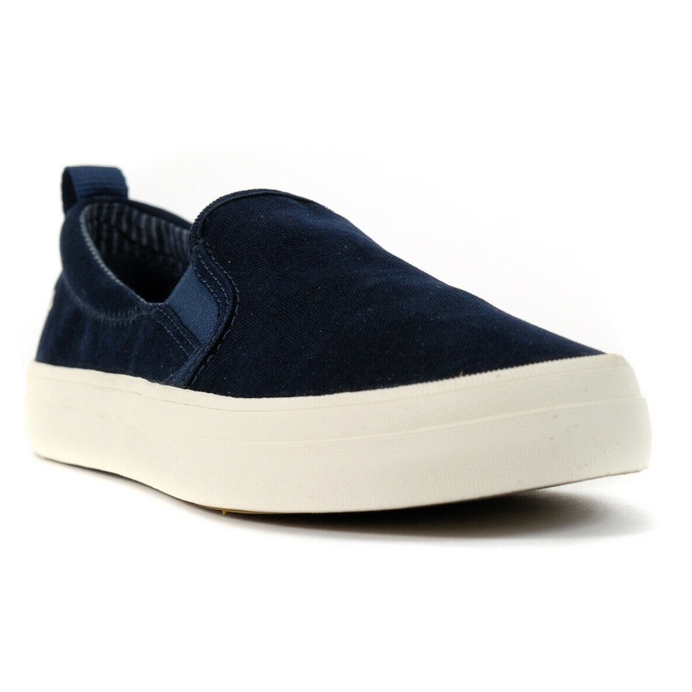 Sperry Women's Crest Twin Gore Brushed Canvas Navy Sneakers STS85689